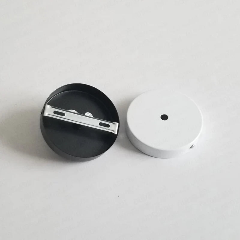 Afralia™ Gold Brass Ceiling Mount LED Pendant Lamp Base - 20cm