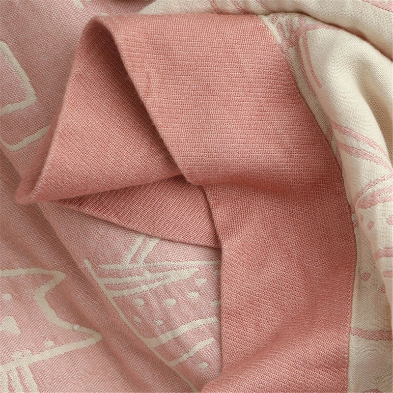 Afralia™ Japanese Summer Cotton Bamboo Blanket - High Quality Bedspread