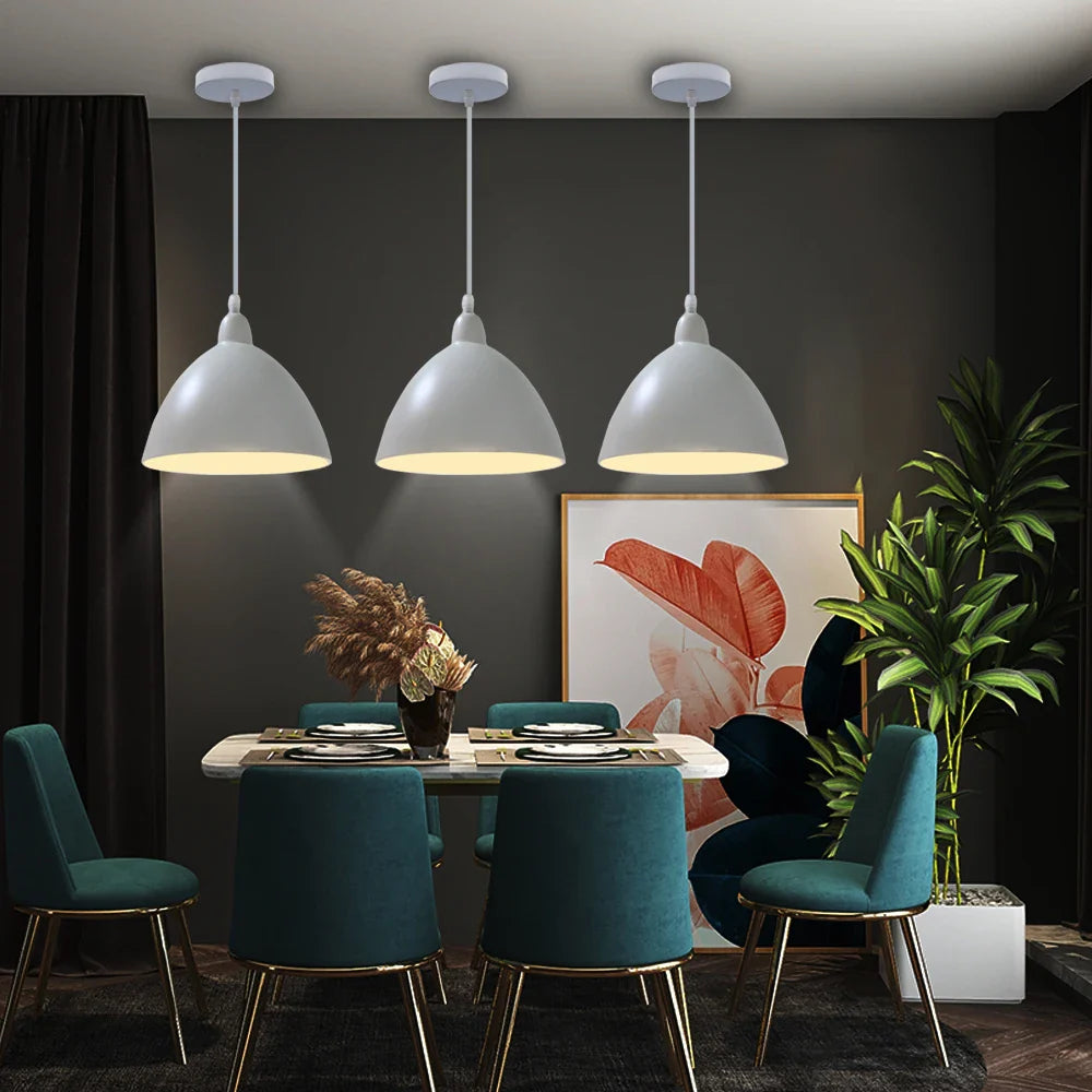 Afralia™ LED Industrial Pendant Lamp for Stylish Living Room & Bedroom Decor Lighting