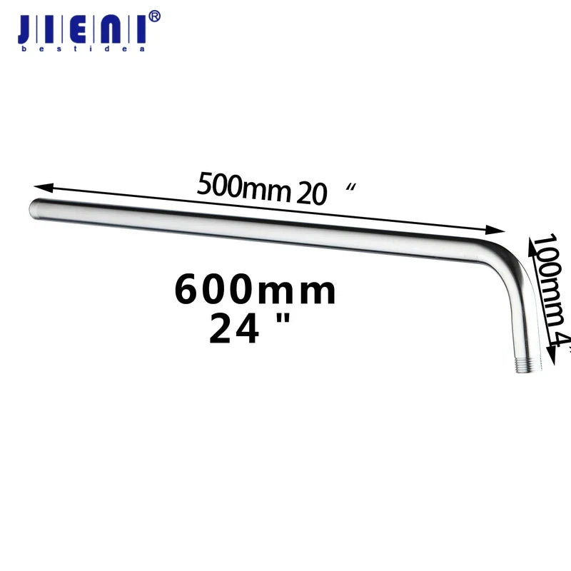 Afralia™ Stainless Steel Shower Arm for Bathroom Shower Head Holder