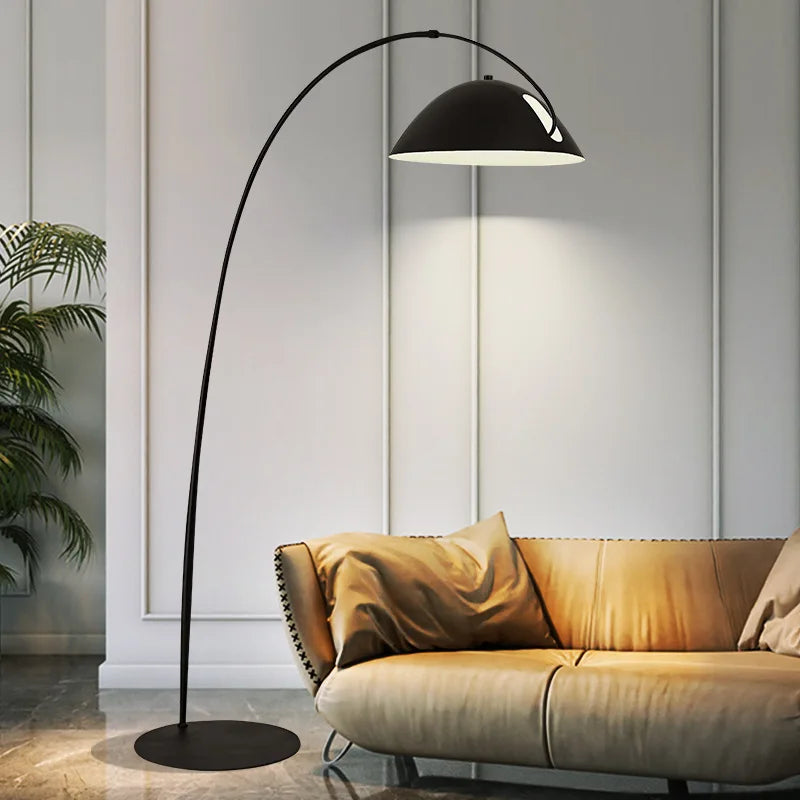 Afralia™ Nordic LED Floor Lamp | Minimalist Vertical Design for Living Room and Bedroom