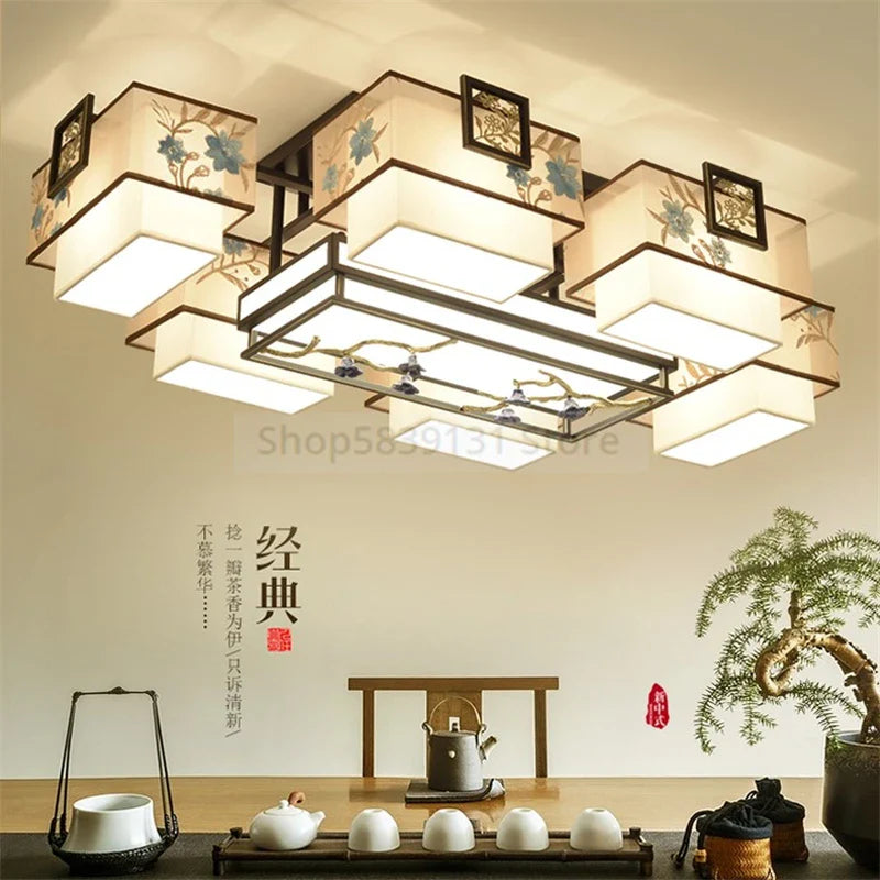 Afralia™ Classical LED Chandeliers for Modern Living Room Decor