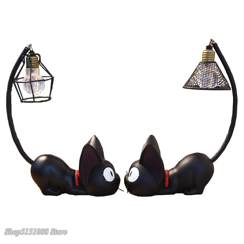 Afralia™ Cartoon Cat LED Night Light for Baby Nursery Table Lamp