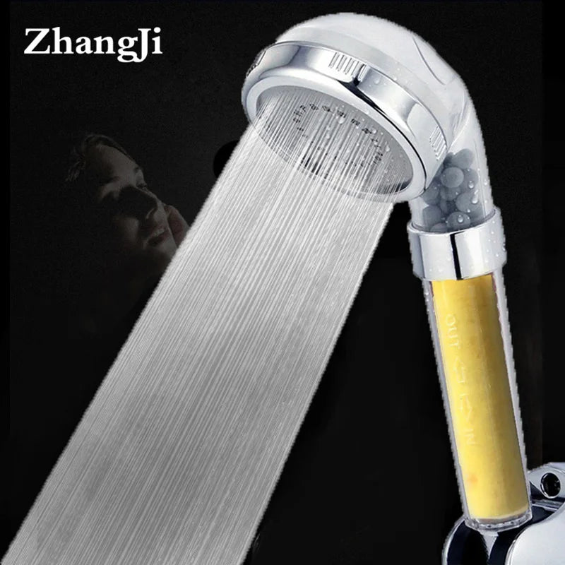 Afralia™ Aroma Filter Vitamin C Shower Head Lemon Lavender Rose High Pressure Scent