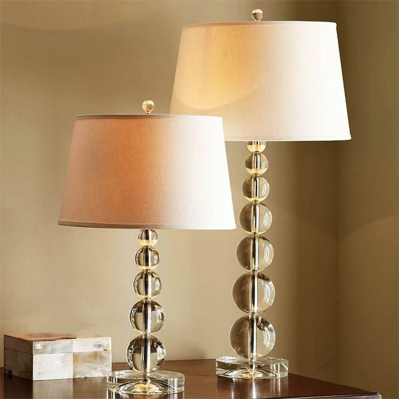 Afralia™ Crystal Ball Table Lamp: Modern LED Art Deco for Bedroom, Living Room & Home