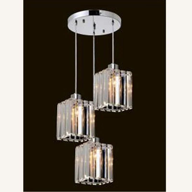 Afralia™ Modern K9 Crystal Ceiling Chandelier | Creative Staircase & Dining Room Pendant Light