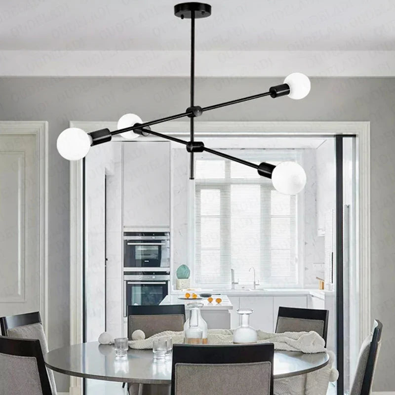 Afralia™ Window Pendant Lamp for Modern Light Luxury Living Room Dining Bedroom
