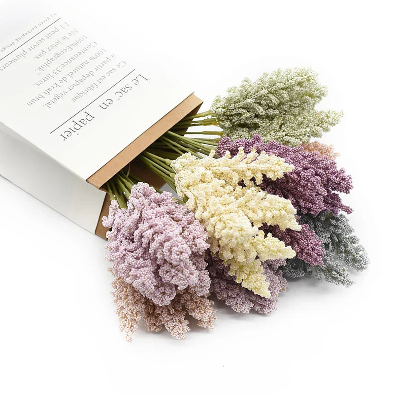 Afralia™ Lavender Artificial Flowers for Home Decor, Wedding, Christmas, DIY Vases