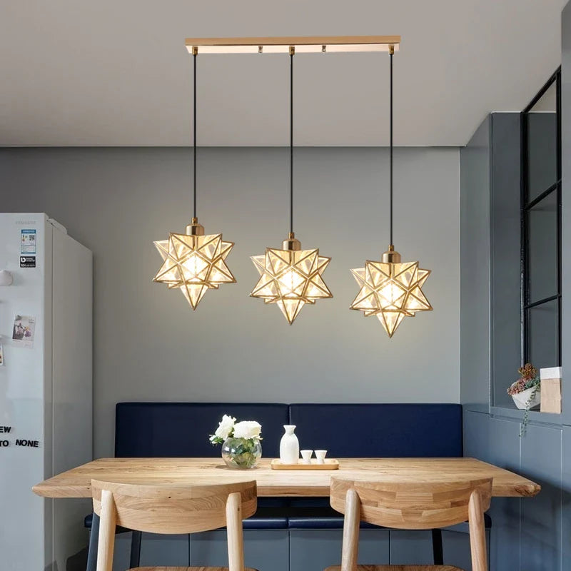 Afralia™ Hollow Carving Chandelier: Modern Nordic LED Pendant Light for Dinning Room Decor