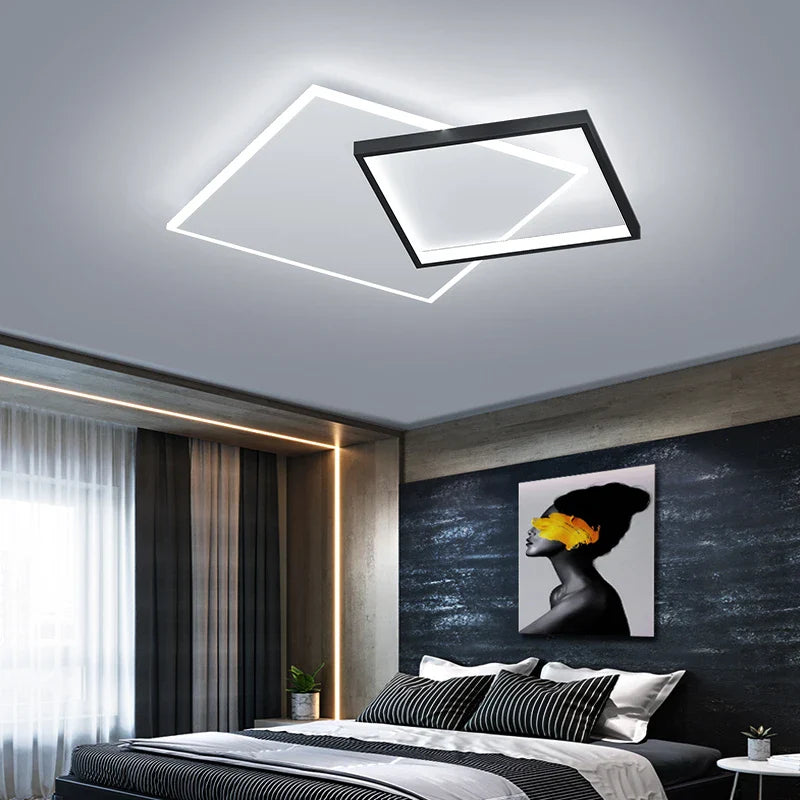 Afralia™ Modern Luxury LED Pendant/Ceiling Light Fixture for Living Room, Hotel Hall Décor
