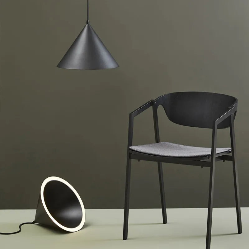 Afralia™ Annular Cone Pendant Lamp: Minimalist Nordic Design for Living Room, Restaurant, Bar