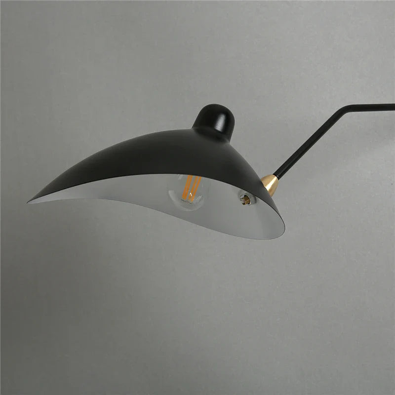 Afralia™ Spider Bedroom Wall Lights: Nordic Style Long Pole Wall Lamps for Living Room