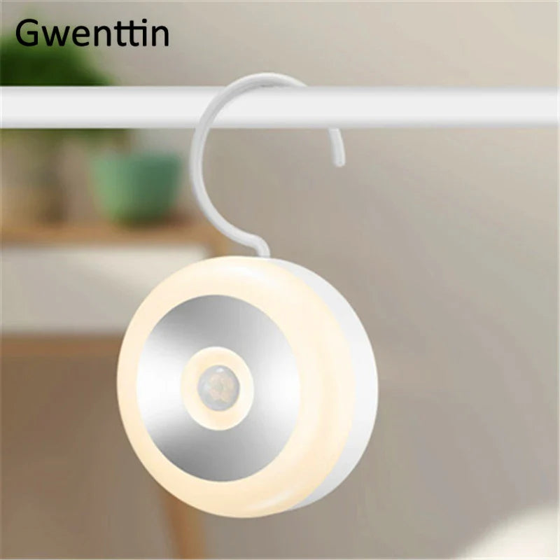 Motion Sensor Light Portable LED Night Lamp Magnet Wall Light Afralia™