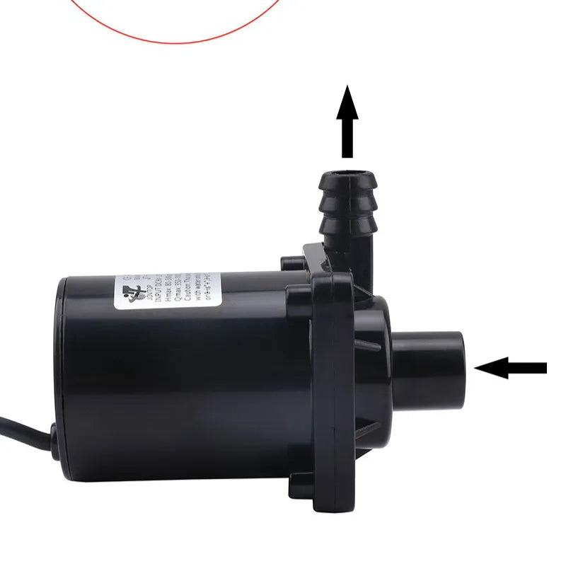 Afralia™ High Flow Submersible Water Pump 12V 24V 900L/H Max - Mini Electric Pump
