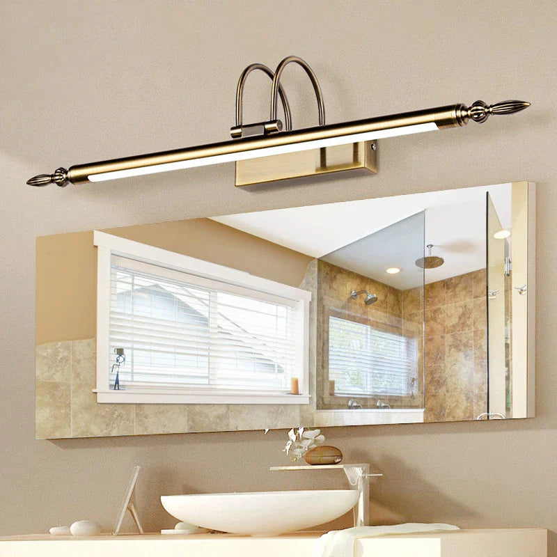 Afralia™ 9W LED Mirror Lights 56cm Bathroom Wall Lamp Vanity Kit Sconce - Bronze/Sand Nickel/Black