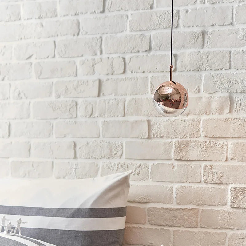 Afralia™ Modern Nordic Round LED Pendant Lamp for Indoor Lighting