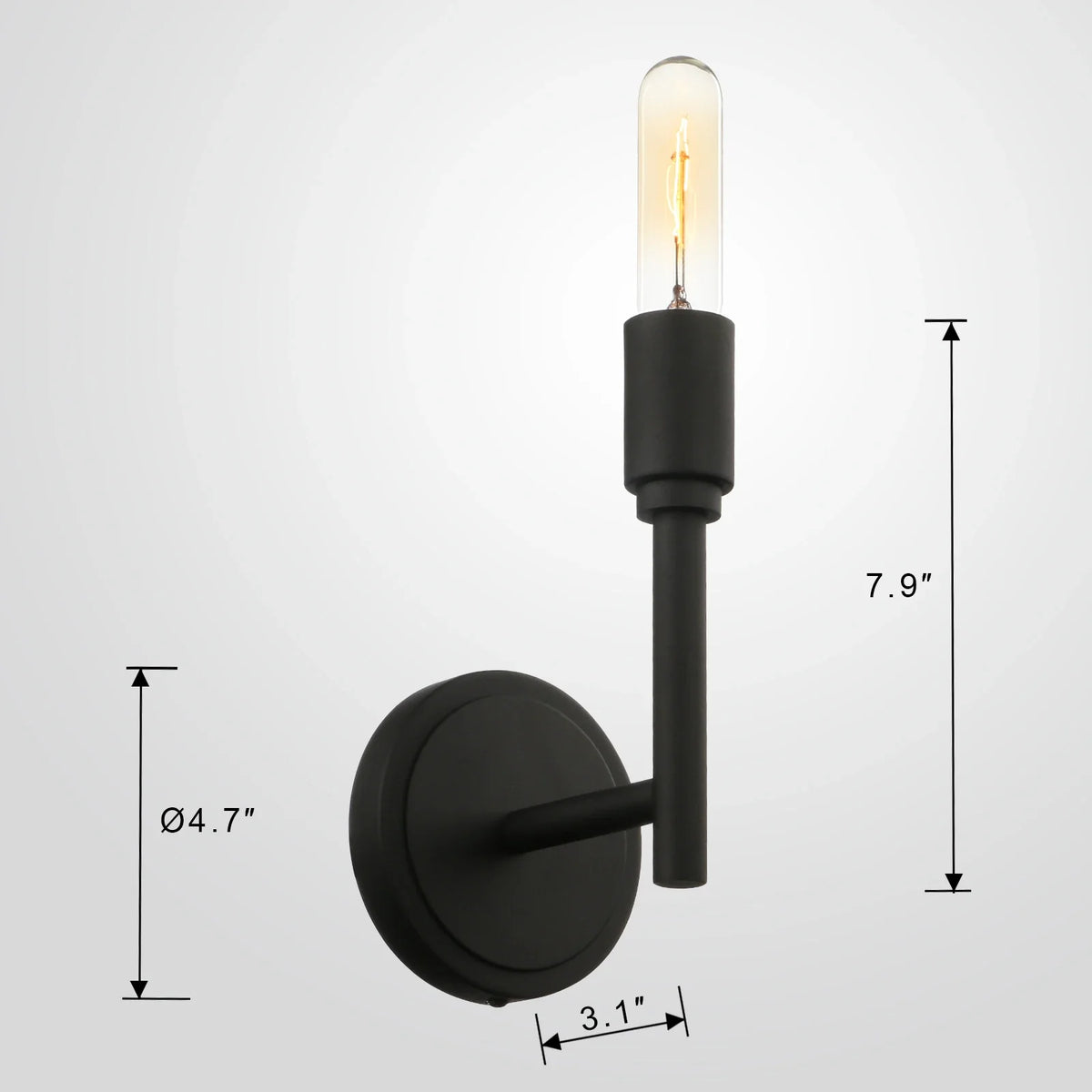 Afralia™ Industrial Antique Metal Wall Lamp for Minimalist Bedroom