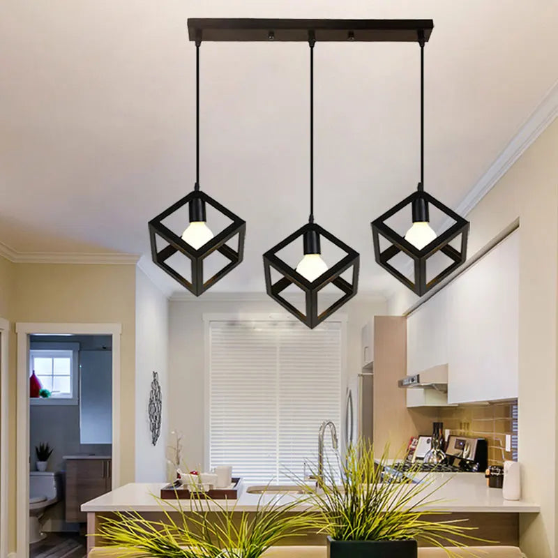 Afralia™ Nordic Industrial Pendant Lamp for Elegant Dining Room Decor