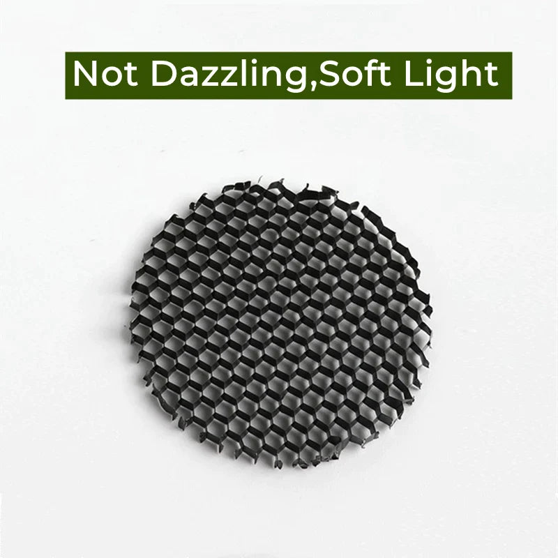 Afralia™ Aluminum Honeycomb Downlight Grill for Spot Lighting Fixture