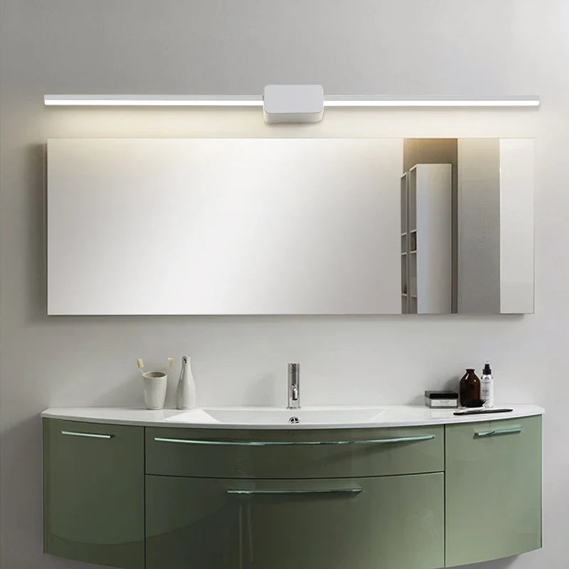 Afralia™ LED Mirror Wall Sconces for Bathroom Dressing Table, Kitchen - 80cm, 60cm, 40cm