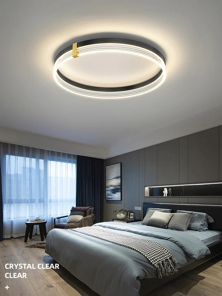 Afralia™ Nordic Light Luxury Foyer Ceiling Lamp - Modern, Simple, Elegant Lighting