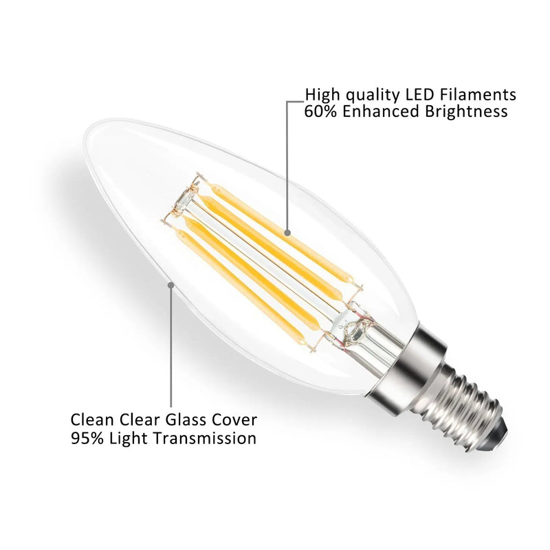 Afralia™ LED Filament Light Bulb Set - Vintage Glass Bulb Collection