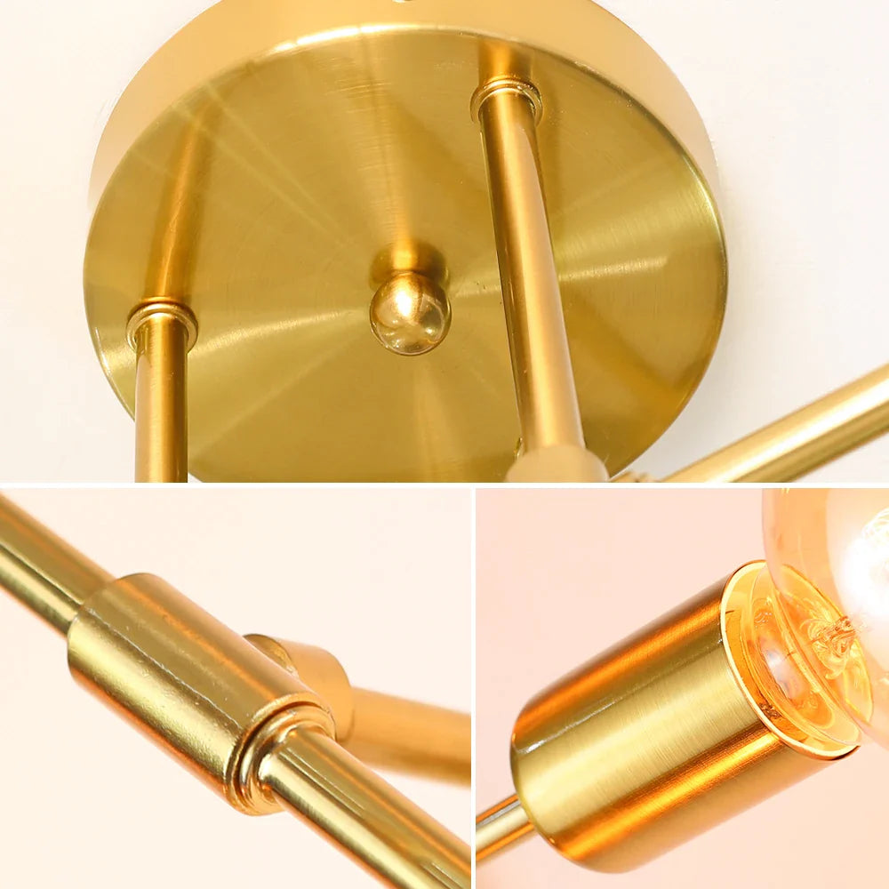 Afralia™ Industrial LED Ceiling Lights for Modern Minimalist Home Decor