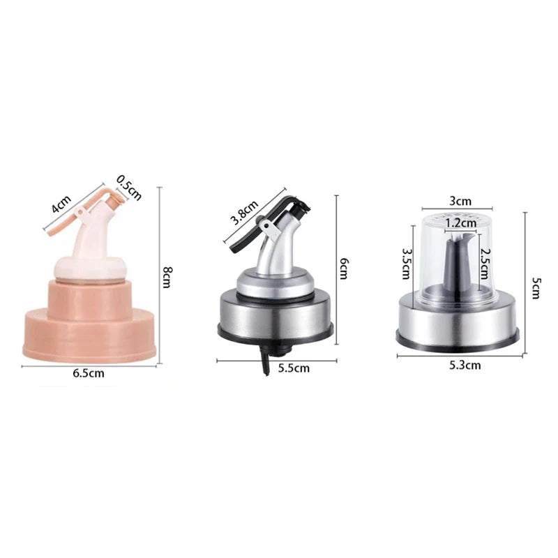 Afralia™ Bottle Cap Stopper for Seasoning Bottle - Durable Oil Nozzle Lid
