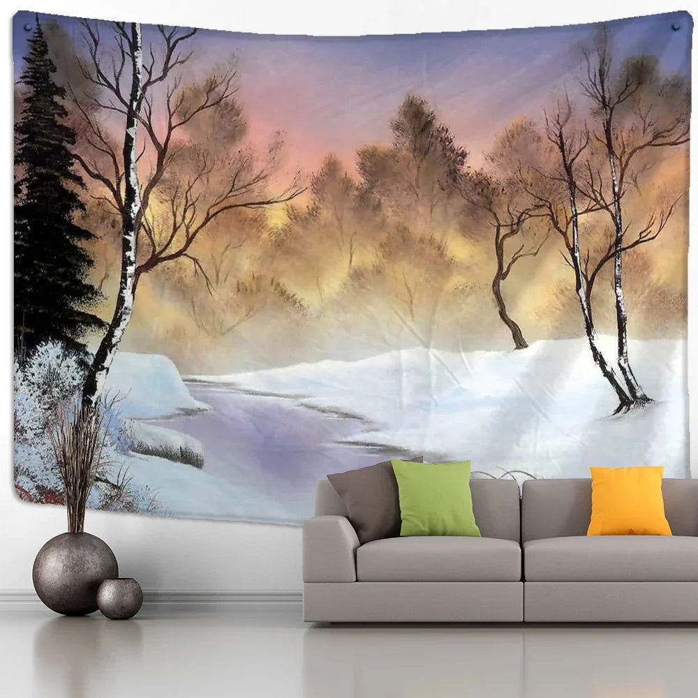 Nordic Abstract Tapestry Wall Hanging for Boho Home Decor - Afralia™