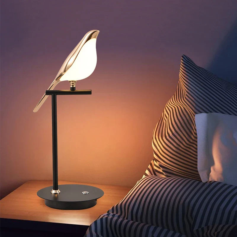 Afralia™ Magpie LED Desk Lamp Modern Indoor Lighting for Home Decor