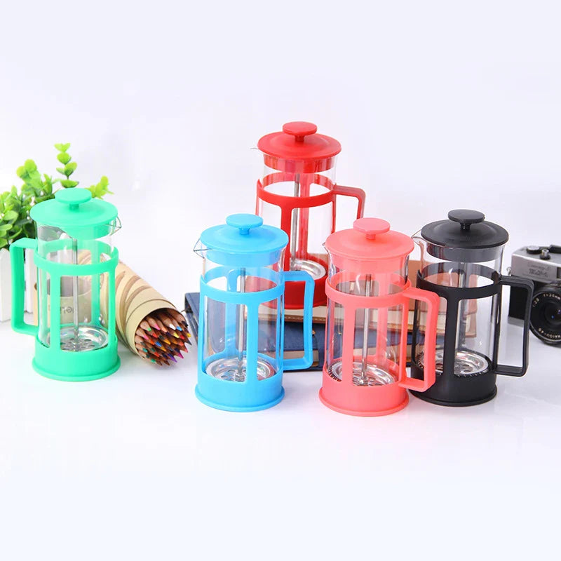 Afralia™ 350ml Plastic Coffee French Press Maker Pot Moka Machine Percolator Tool