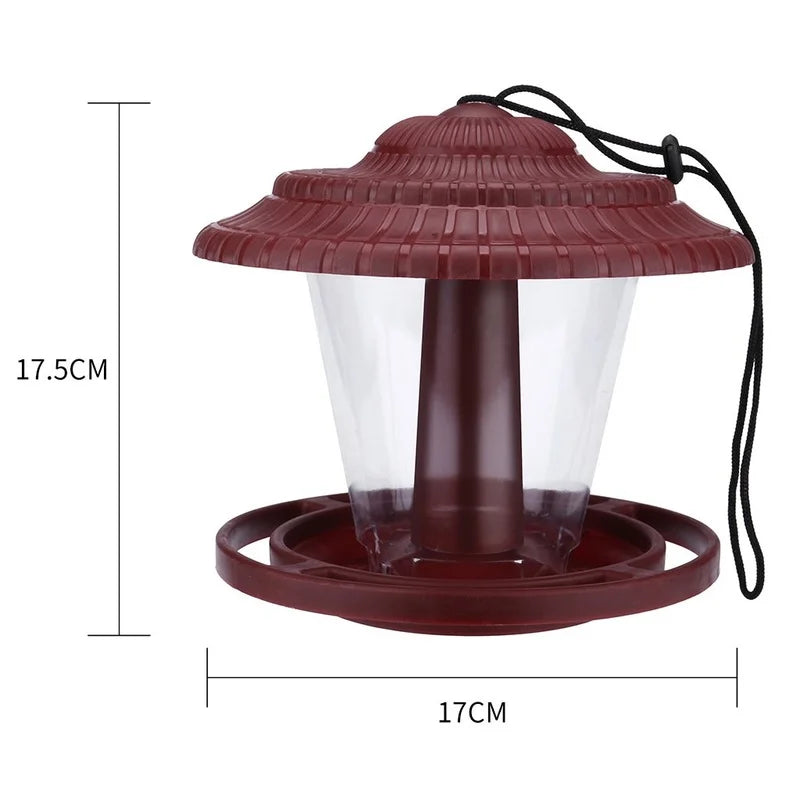 Afralia™ Wild Bird Feeder Hanging Garden Yard Decoration Bird Food Distributor