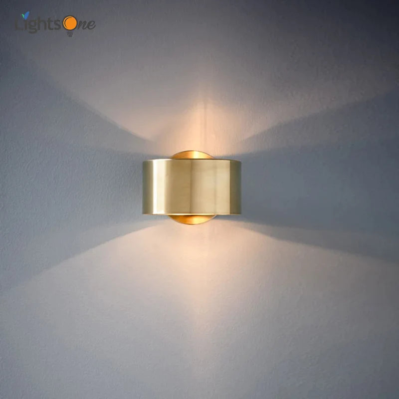 Afralia™ Modern Small Wall Lamp for Living Room, Bedroom, and Cafe