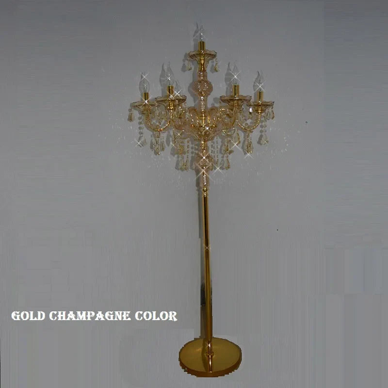 Afralia™ Crystal Floor Lamp - Modern French Design for Living Room and Bedroom