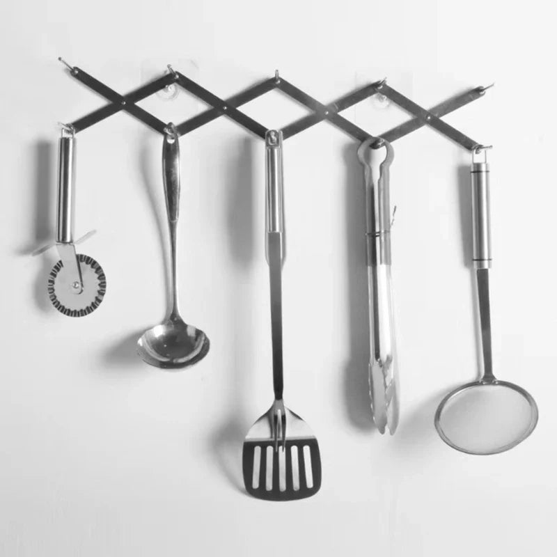 Afralia™ Adjustable Steaming Rack & Dish Drying Holder - Multi-Functional Kitchen Pot Rack