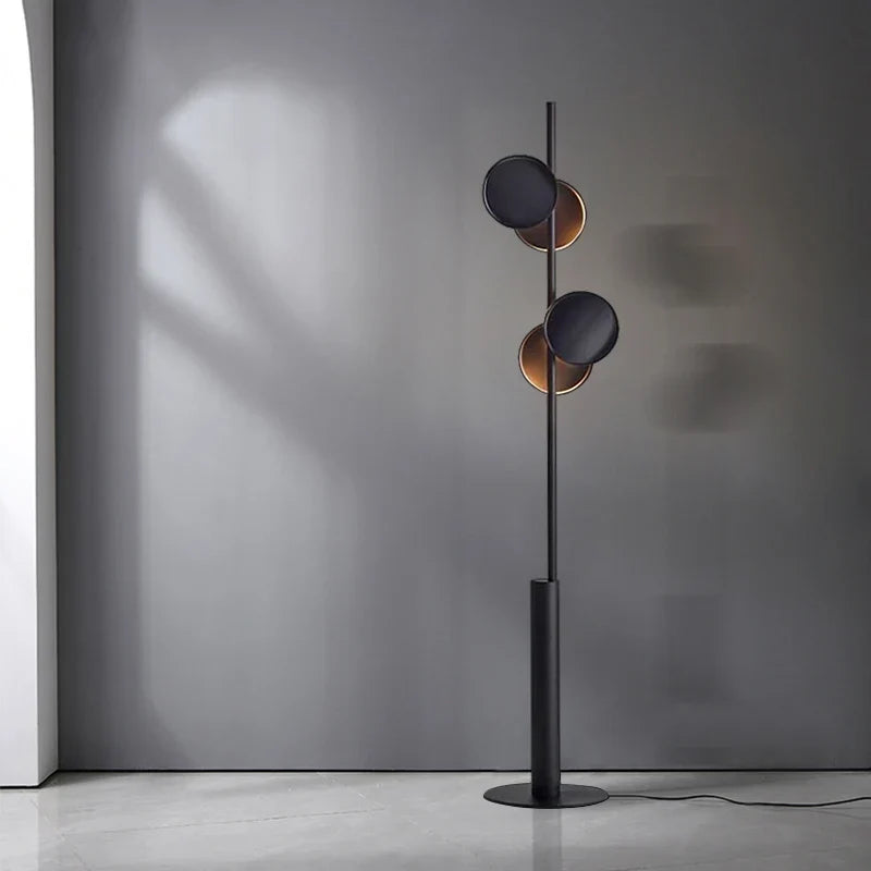 Afralia™ Nordic Black Floor Lamp: Minimalist Designer Art for Living Room, Bedroom & Studio
