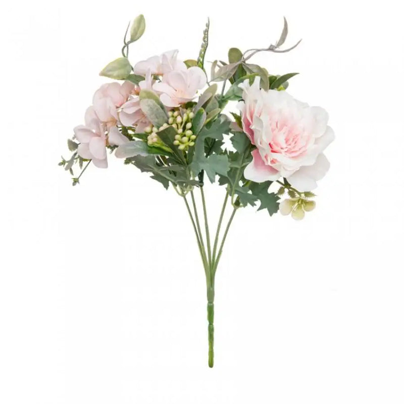 Afralia™ Silk Peony Hydrangea Bouquet - Home Garden Wedding Party Decoration