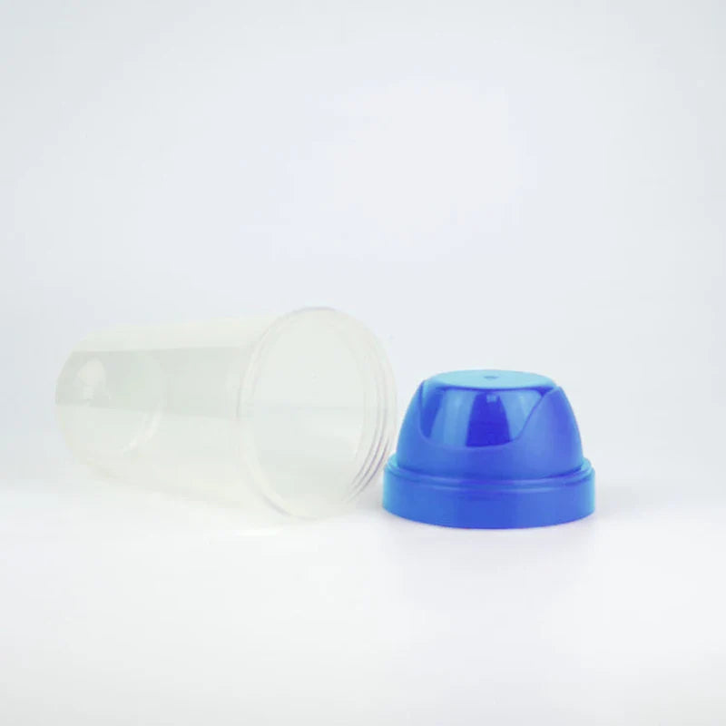 Afralia™ Transparent Shaker Bottle 300ml: Milkshake Protein Mixing Cup & Water Drinkware