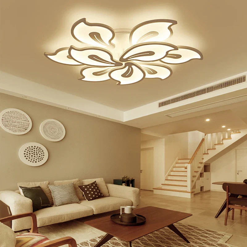 Afralia™ Elegant LED Ceiling Light for Living Room, Bedroom, Dining - Modern & Light Luxury