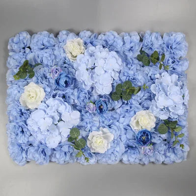 Afralia™ Silk Rose Fake Flower Wall Wedding Decoration Romantic Home Decor