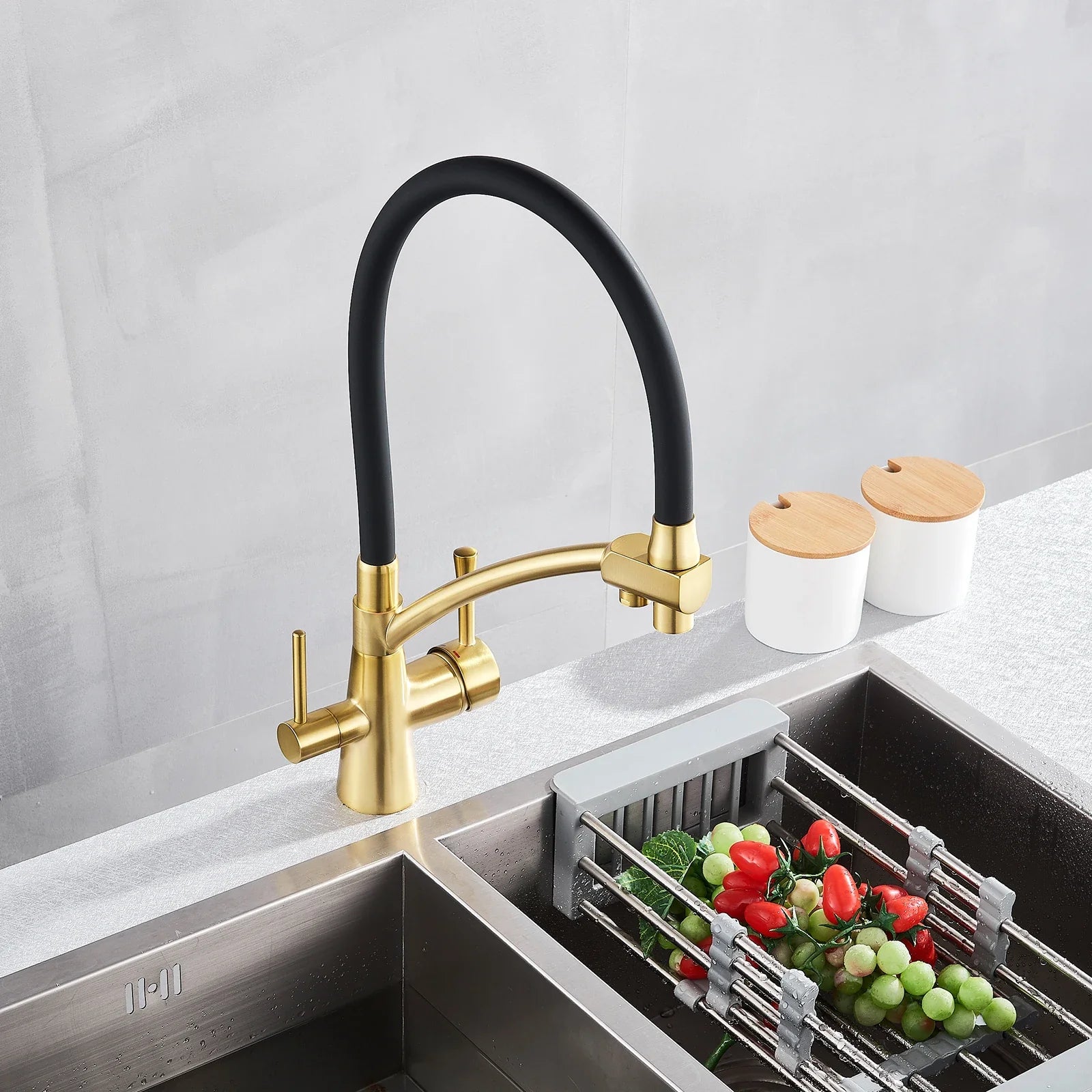 Afralia™ Pure Water Faucet - 360 Degree Rotation Kitchen Drinking Tap