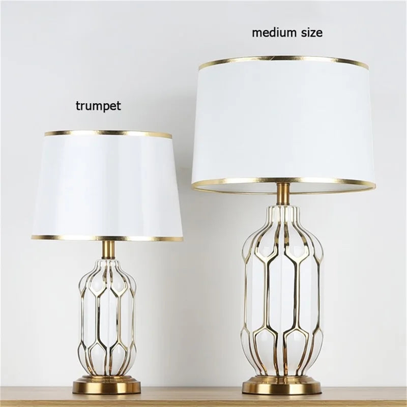 Afralia™ Modern Ceramic Table Lamp for Home Office & Hotel