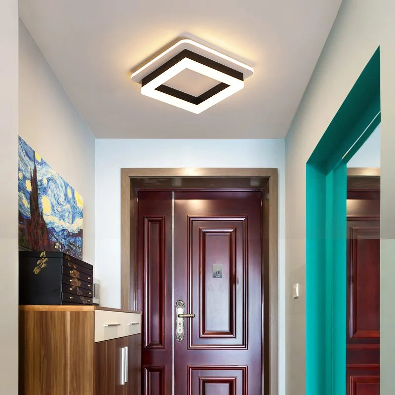 Modern Afralia™ LED Chandelier Light Surface Mounted Acrylic Ceiling BackLight 20W Lamp Lustres
