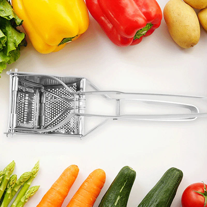 Afralia™ Stainless Steel Potato Masher Presser - Multifunctional Kitchen Tool