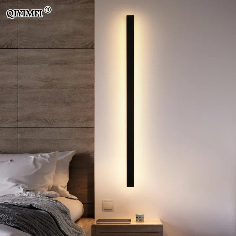 Afralia™ LED Porch Lights | Modern Outdoor Black Lamps for Living Room & Bedroom