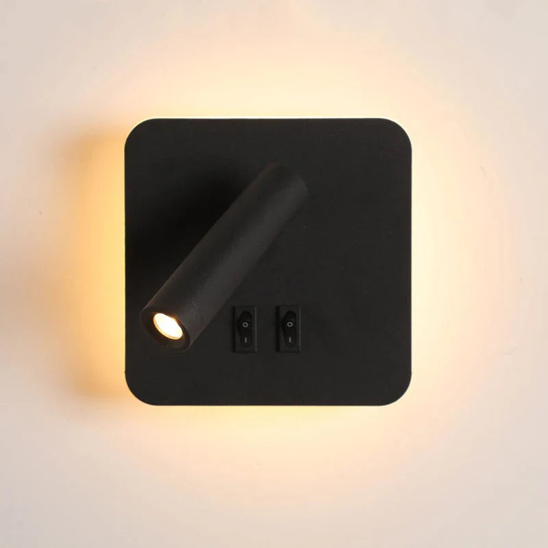 Afralia™ LED Wall Lamp: 3W Spot 7W Backlight Sconce for Home Bedroom Lighting