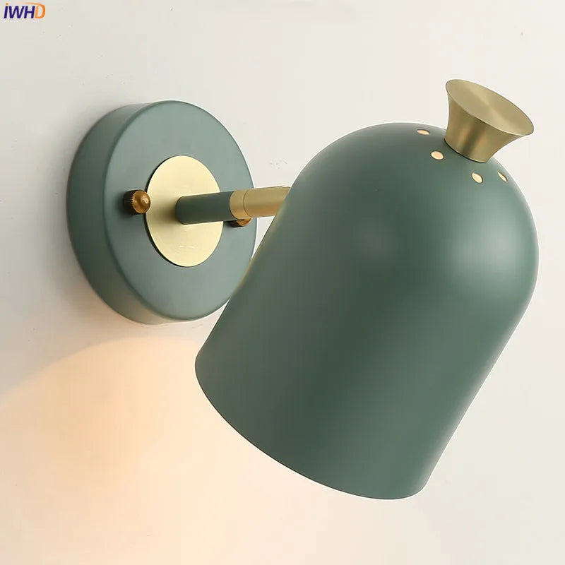 Afralia™ Modern Nordic LED Wall Sconce | Bedroom Bathroom Stair Mirror Light Fixture