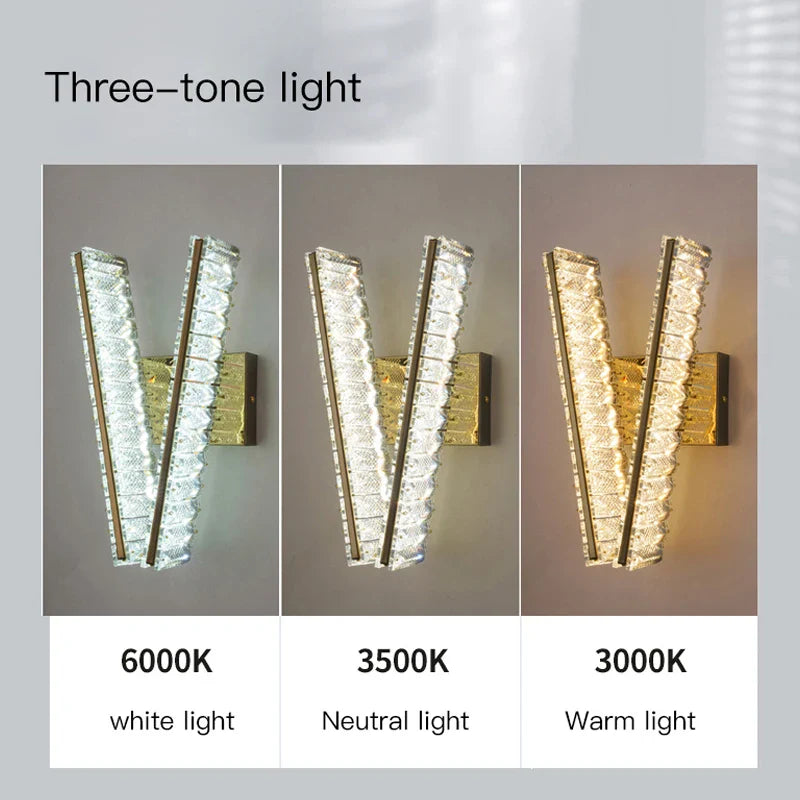 Afralia™ Crystal Wall Lamp: Elegant Lighting for Home, Hotel, or Office Decor