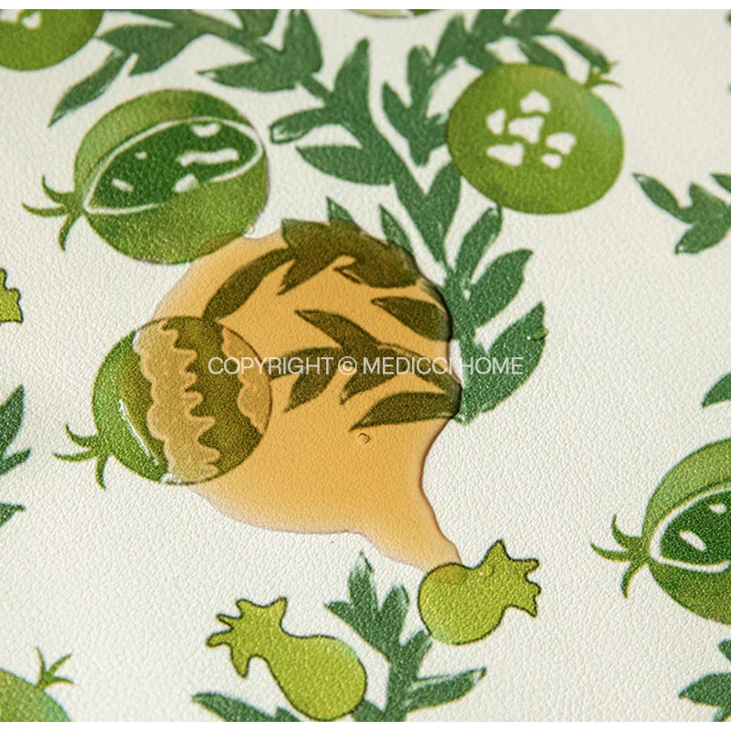 Afralia™ Butterfly Print Placemat: Pomegranate Floral Design, Non-Slip Dining Table Mats