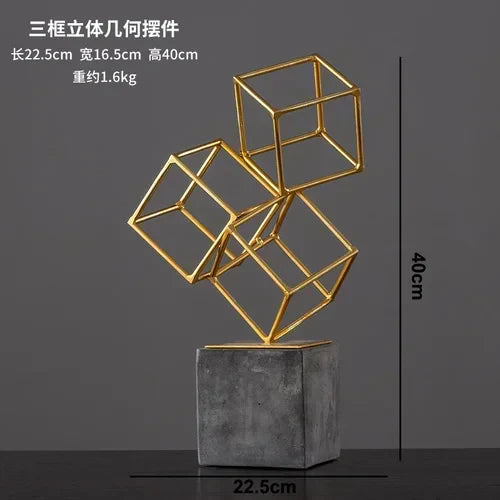 Resin Gymnast Art Sculpture by Afralia™ - Abstract Figure Statue for Home Decor